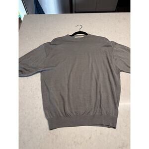 Pronto Uomo Puff Sleeve Short Sleeve Sweater Large